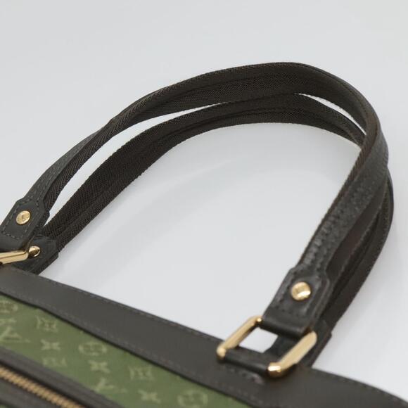 LOUIS VUITTON Monogram Mini Lucille PM Hand Bag Tst Khaki M92682 - Picture 8 of 16